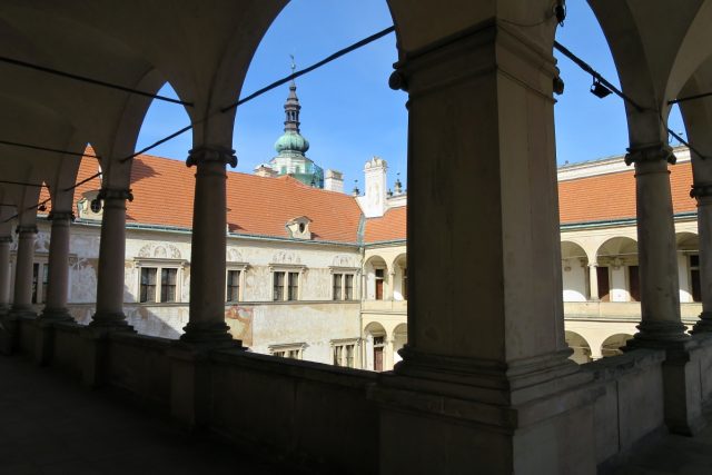 Pohled na druhém nádvoří zámku | foto: Tereza Brázdová,  Český rozhlas