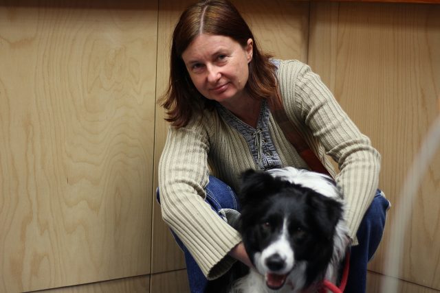 Irena Bartoňová,  výcvikář záchranářských psů | foto: Milan Kopecký,  Český rozhlas