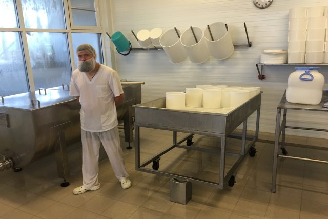 Výroba sýrů  (ilustrační foto) | foto: Martin Dorazín,  Český rozhlas