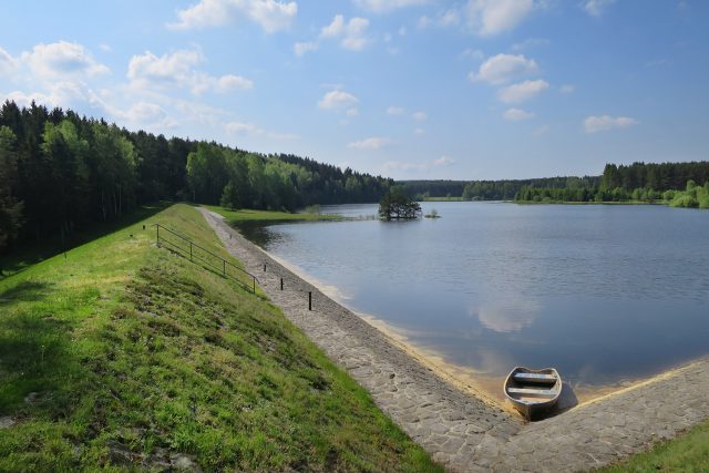 Hamerská přehrada začala vznikat v roce 1907 | foto: Tereza Brázdová,  Český rozhlas