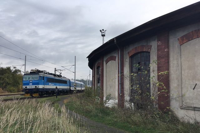 Bývalá železniční výtopna v Chocni | foto: Josef Ženatý,  Český rozhlas