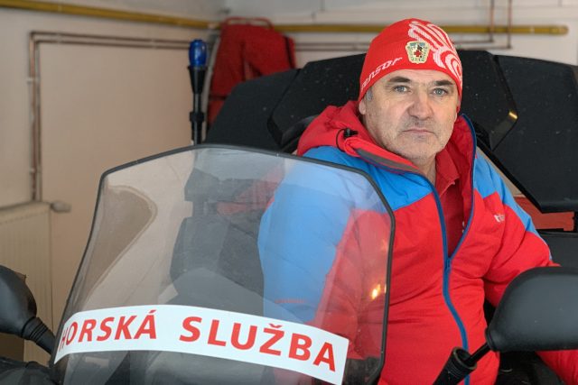 Náčelník horské služby Krkonoše Pavel Jirsa | foto: Zdeněk Novák,  Český rozhlas