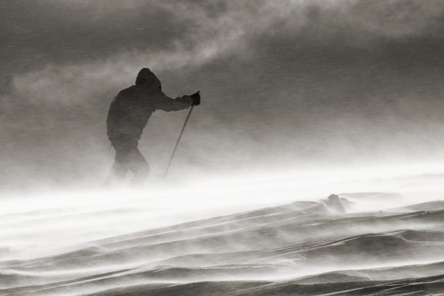 Přechod norské zimní Hardangerviddy ke 120. výročí prvního přechodu Roaldem Amundsenem a jeho bratrem | foto: archiv Michala Martinka