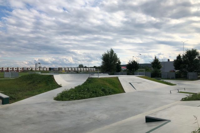 Nový skatepark v Chrudimi se otevře dnes | foto: Josef Kopecký,  Český rozhlas