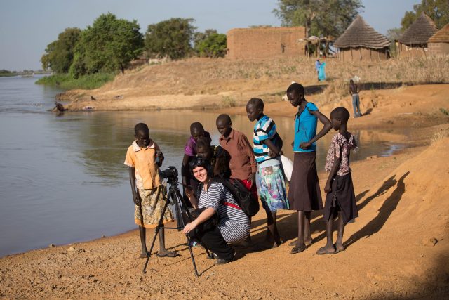 Tereza Hronová z Člověka v tísni pomáhá  (nejen) v Africe | foto: archiv Terezy Hronové