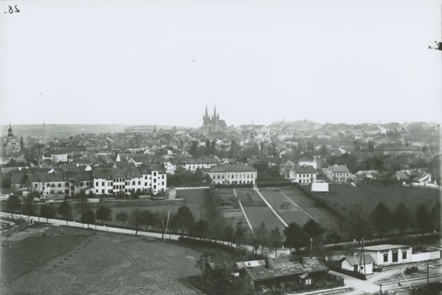 Pohled na Chrudim na začátku 20. století | foto: Regionální muzeum v Chrudimi
