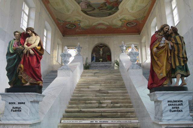 Kaple Svatých schodů v areálu kláštera na Hoře Matky Boží u Králík | foto: Tereza Brázdová,  Český rozhlas,  Český rozhlas