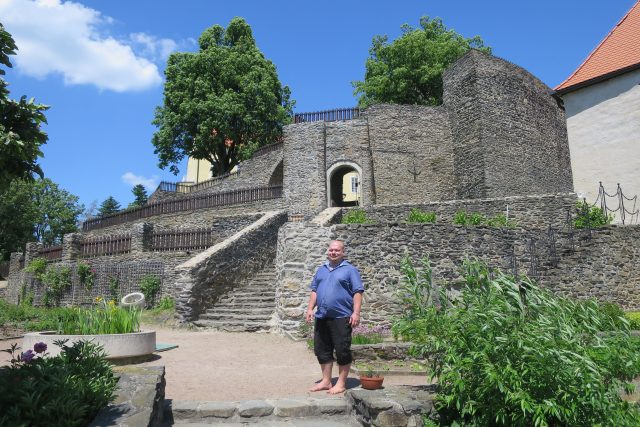 Kastelán hradu Svojanov Miloš Dempír | foto: Tereza Brázdová,  Český rozhlas