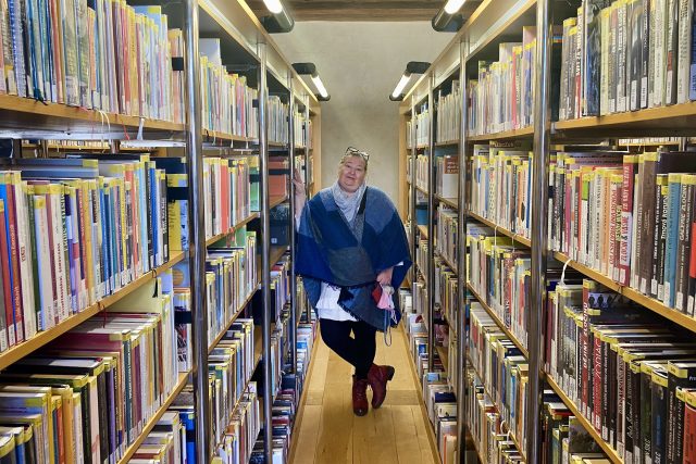 Dvacet procent obyvatel Pardubic jsou čtenáři zdejší knihovny,  je potřeba opravdu velké množství knih | foto: Šárka Rusnáková,  Český rozhlas