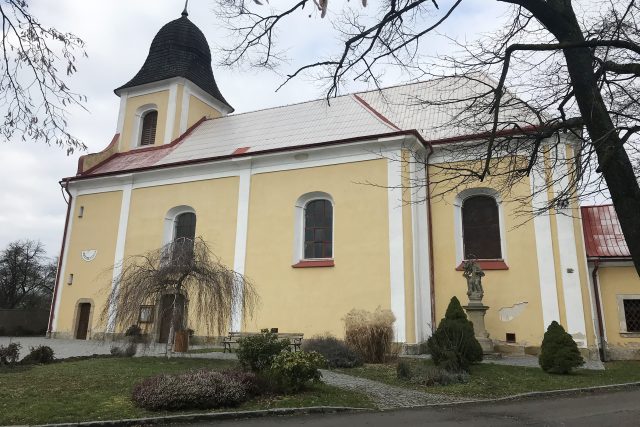Kostel v Ostřetíně | foto: Milena Potůčková,  Český rozhlas