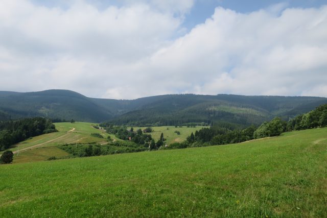 Cesta po modré turistické trase ze Stříbrnic na Králický Sněžník | foto: Tereza Brázdová,  Český rozhlas