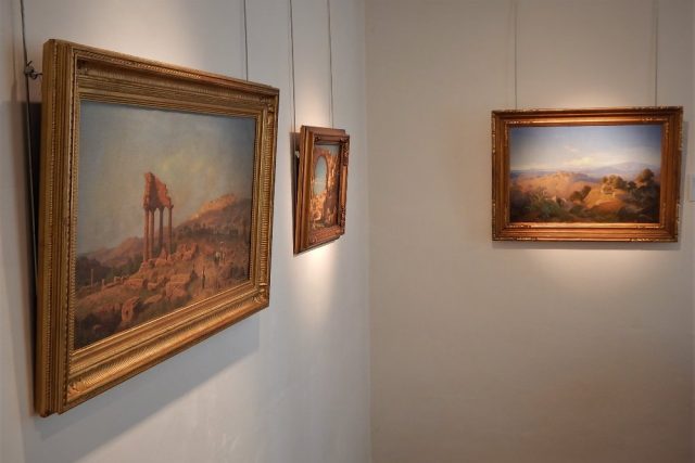 Obrazy na výstavě Z Torbole do Palerma | foto: Městské muzeum a galerie Hlinsko