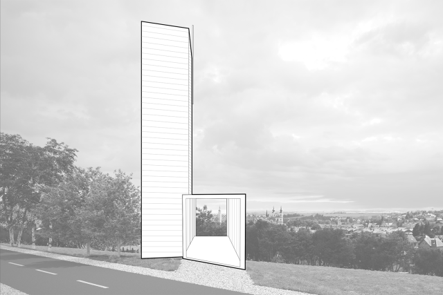Studie vyhlídkové věže nad Litomyšlí | foto: Ateliér - r,  město Litomyšl