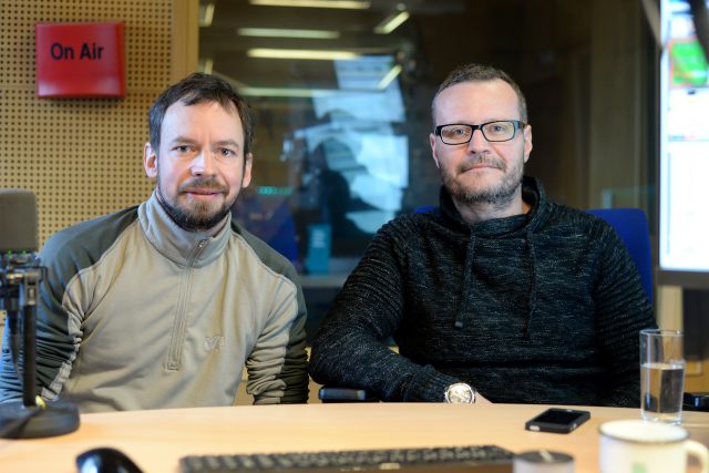 Michal Doubek a Marek Pospíšil | foto: Honza Ptáček,  Český rozhlas