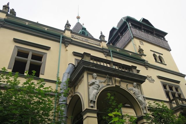Vosáhlova vila byla dokončená v roce 1901 v duchu novorenesance | foto: Tereza Brázdová,  Český rozhlas