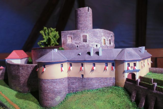 Model hradu Svojanov | foto: Tereza Brázdová,  Český rozhlas