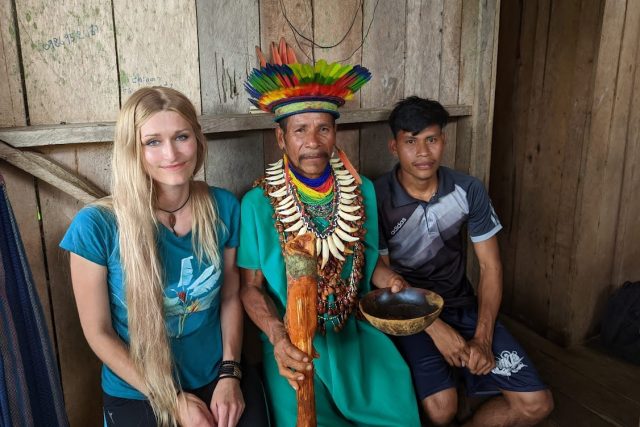 Veronika Valterová cestuje po Severní i Jižní Americe za indiány | foto: Veronika Valterová